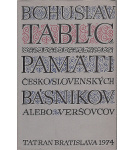 Pamäti česko-slovenských básnikov alebo veršovcov – Bohuslav Tablic