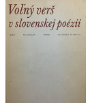 Voľný verš v slovenskej poézii – Ján Zambor